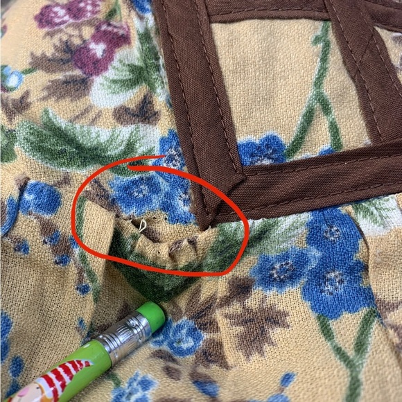 1970's Jody T Vintage Maxi Dress 7 Cottagecore Prairie Hippie Granny - Picture 11 of 12